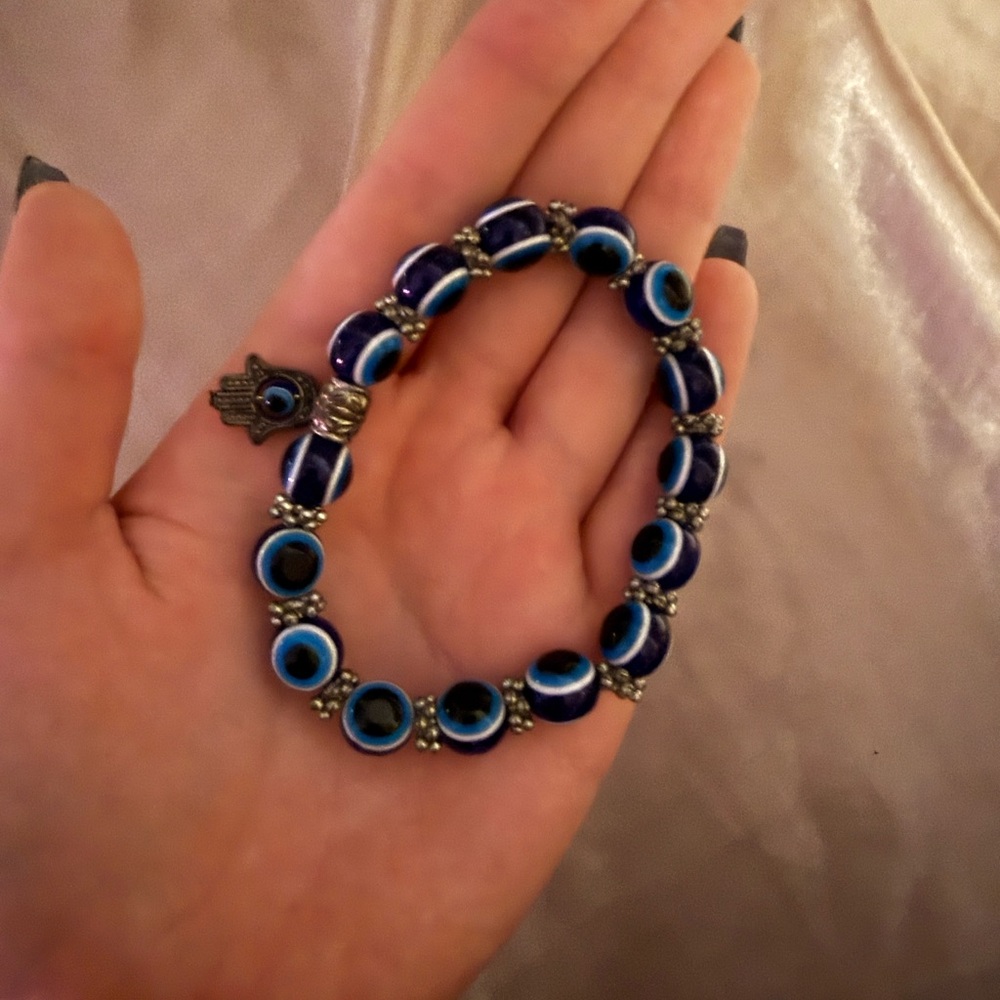 Blue Evil Eye Bracelet